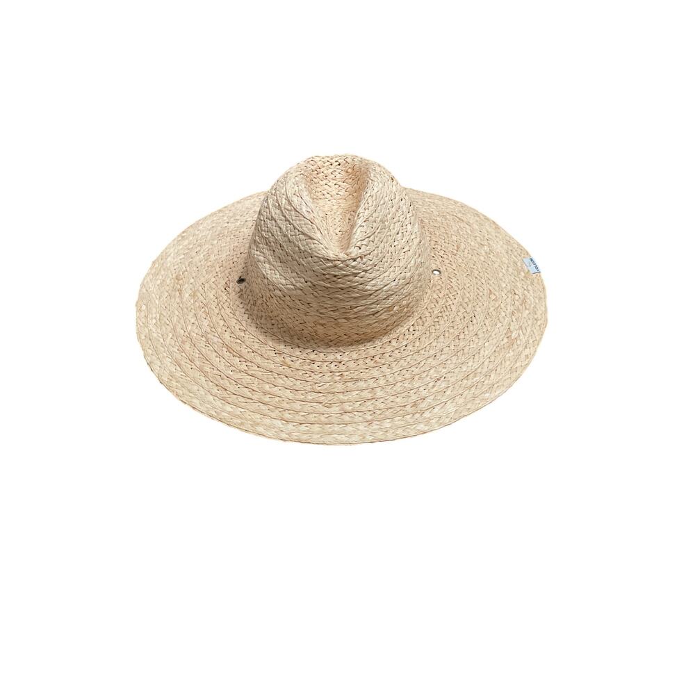 Volcom Voldora Straw Fedora Sun Hat Once Size Fits Most